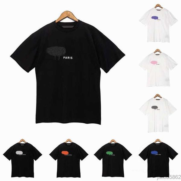 

tees tshirt fashion new mens womens designers t shirts long sleeve luxurys letter tshirts clothing short sleeved summer, White;black