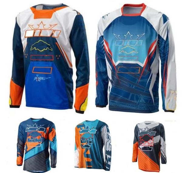 

new motorcycle riding jersey spring and fall off-road downhill jersey same style customized