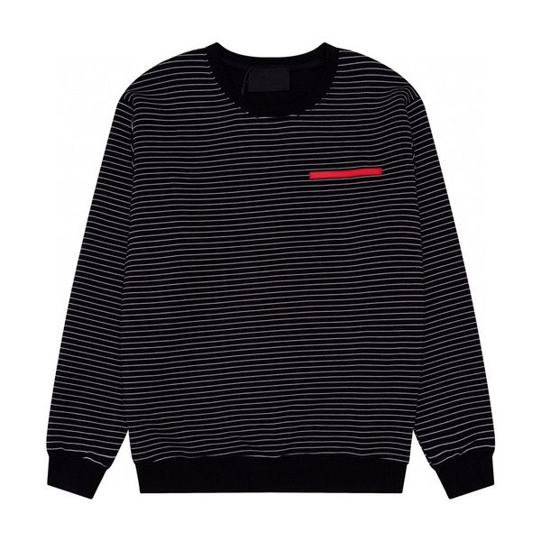 

men's plus size hoodies & sweatshirts in autumn / winter 2024 acquard knitting machine e custom jnlarged detail crew neck cotton c24y, Black;brown