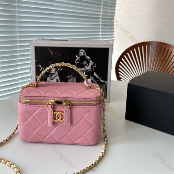 

designer famous handbag genuine leather chain cosmetic bags woman cross body shoulders bag genuine leathe evening bags clutch totes hobo pur