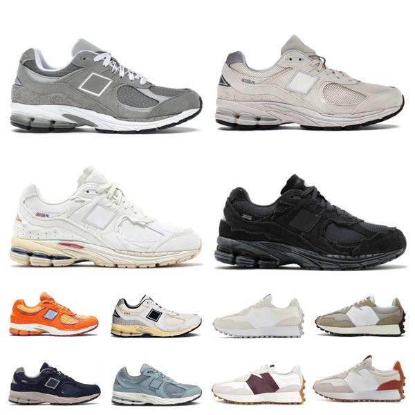 

2002r n327 casual shoes protection pack rain on cloud phantom designer athletic sneakers pink purple grey navy sea salt luxury 2002 r salehe