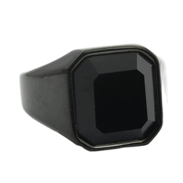 

men retro 925 sterling silver ring designer couple rings fashion womens square ring casual hip hop love rings ornaments luxury jewelry gift