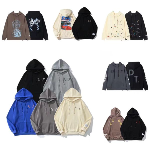 

2023 galleryes depts hoody mens women designers hoodies fashion galleryse hoodie winter man long sleeve men s womens hoodie clothing match a, Gray