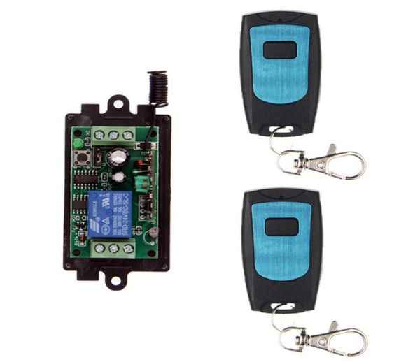 

universal dc 9v 12v 24v 1 ch 1ch rf wireless remote control switch systemwaterproof transmitter receiverjog1556314