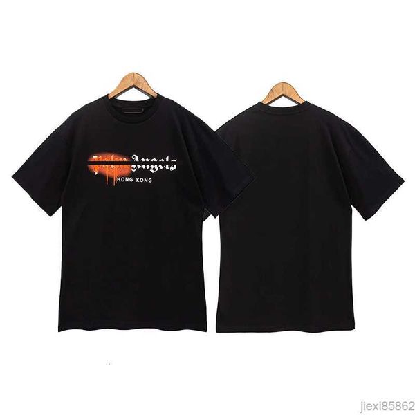 

designer t-shirt luxury tees print t shirts mens womens angle short sleeve hip hop streetwear clothing clothes, White;black