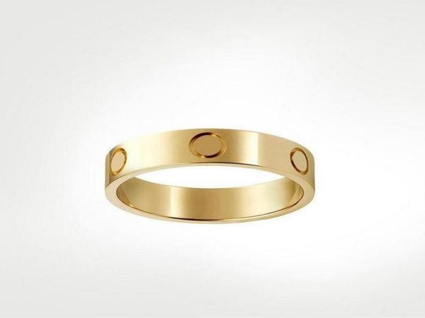 

2022 designer titanium steel ring fashion jewelry man wedding promise rings for woman anniversary gift6058740, Silver