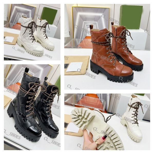 

designer brand shoes boots 8 inch half motorcycle boot 8 cm high heels women lace up zipper lady luxury toe logo short, Black