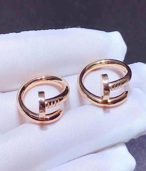 

designer women039s ring luxury fashion nail ring 18k girls boys valentine039s day wedding christmas love gift 316l stainless6832230, Slivery;golden