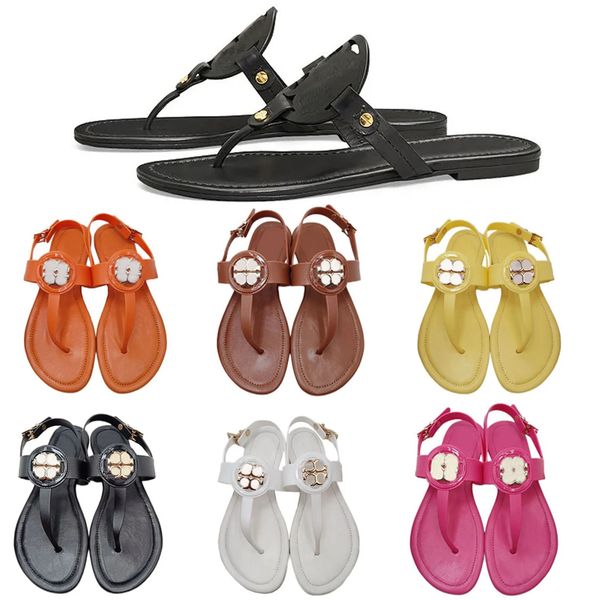 

designer sandals for women miller metallic snake embossed leather slides luxury slippers ladies sliders flip flops outdoor slipper, Black