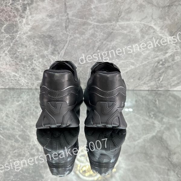 

2023 new luxurys designer women mens casual shoe fashion genuine leather mixed color woman trainers sneakers flats loafers female footwear x, Black