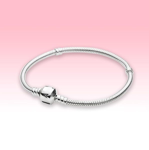 

women mens bracelets 925 sterling silver diy charms jewelry for moments chain bracelet with original box 608808, Golden;silver