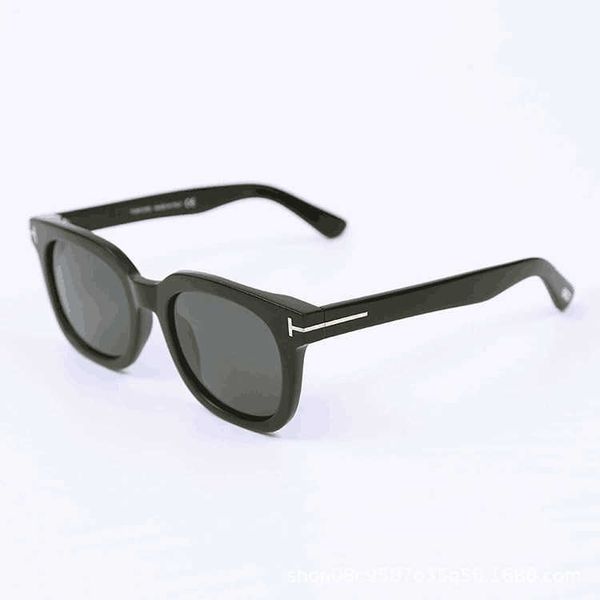 

ford tf211 park yoo-chun same square plate polarized trend sunglasses men's and women's glasses, White;black