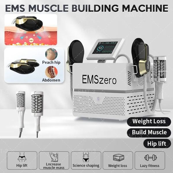 

new arrival portable dls-emslim 14 tesla emszero rf nova neo hi-emt machine with stimulation radio frequency handles option roller massage m