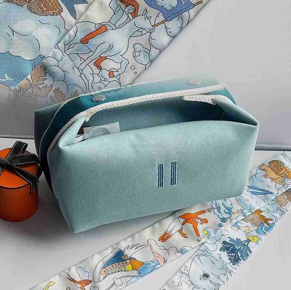 

fashion handle canvas mens wash cosmetic bags luxury nylon womens weekend makeup 2size toiletry bag designer pouch tote handbag clutch trave