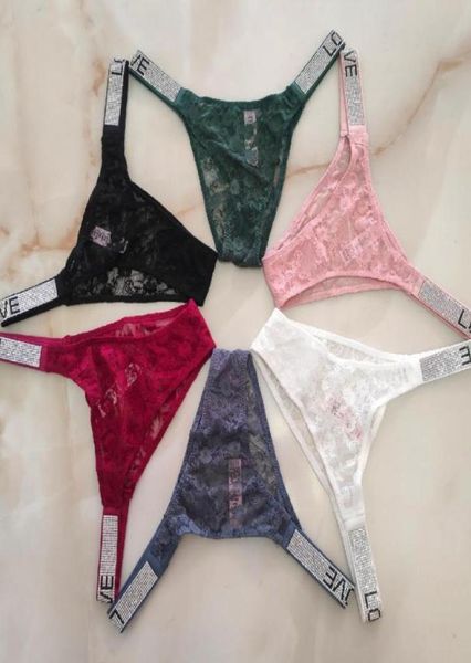 

women's panties women rhine low rise underwear see through lace floral lingerie high cut female bikini underpanty vs tanga7916215, Black;pink