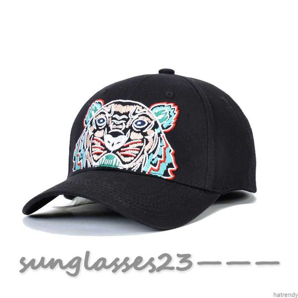 

mens hat outdoor embroidered baseball cap sunscreen visor all seasons versatile fashionable casual tiger pattern streethead au0b, Blue;gray
