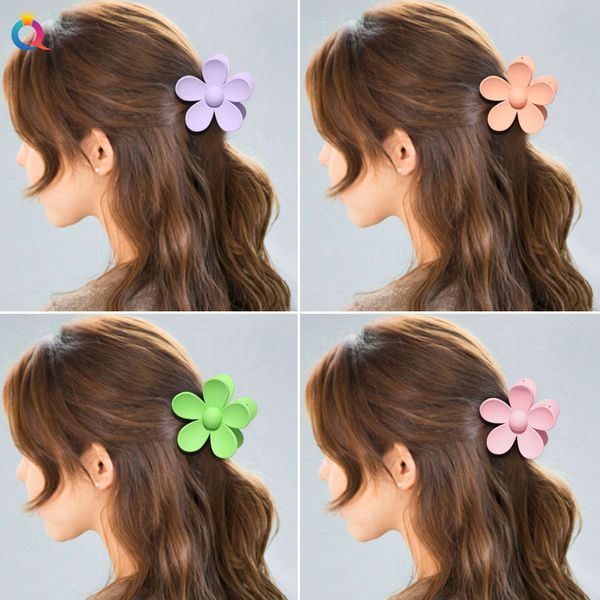 

fashion blogger designer jewelry autumn and winter color flower hairpin flower clasp hairpin accessories barrettes hair wholesale zj38, Slivery;golden