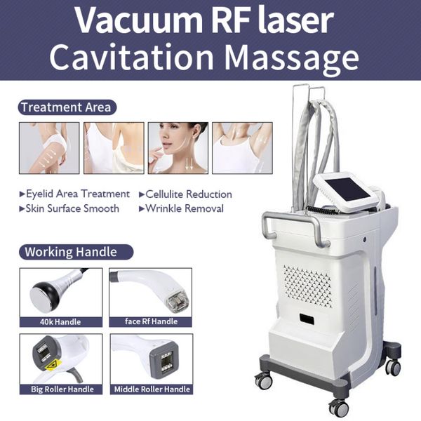 

slimming machine cavitation vacuum roller rf body slimming and skin tightening fast158, Black