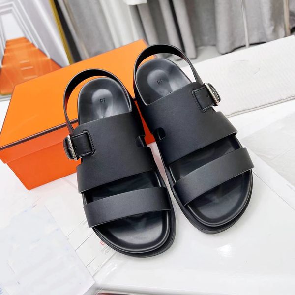 

designer beach shoes herm s sandals women slippers fashion footwear men outdoors slides shoe k087
