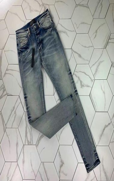 

383 men039s distressed ripped skinny jeans fashion mens jeans slim motorcycle moto biker causal mens denim pants hip hop men j4784216, Blue