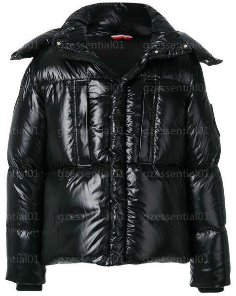 

designer jacket men fluffy puffer mens down coat winters windbreaker soft cosy lightness warm embroidery long-sleeved hooded coats designers, Black