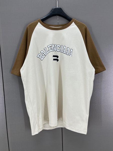 

men's plus tees & polos round neck embroidered and printed polar style summer wear with street pure cotton m set shorts tshirt r22rf, Black;brown