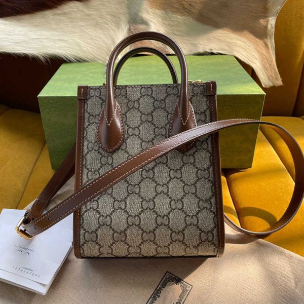 

new same retro series mini tote bag women's one shoulder cross body handbag fashionable and versatile