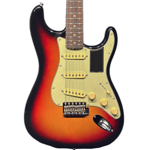 

vintage ii 1961 st 3 color sunburst electric guitar