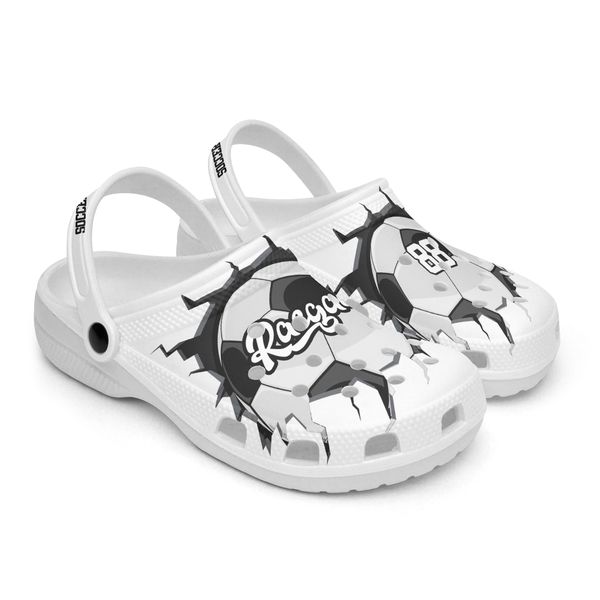 

diy slippers men women custom pattern cartoon cute football outdoor sports trainers sneakers 41-103182