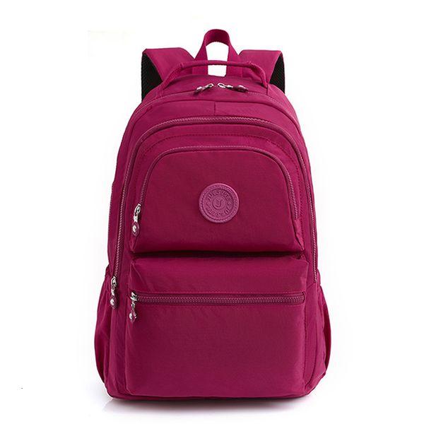 

school bags travel backpack woman s 2023 mochilas bolsas large for girls anti theft packbag nylon waterproof rucksack 230724