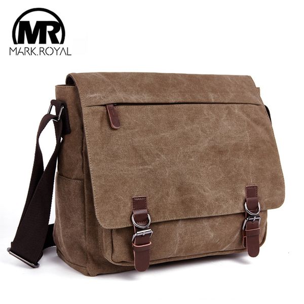

duffel bags markroyal fashion canvas messenger bag business computer male shoulder lapdrop 230724