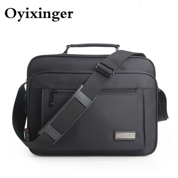 

briefcases waterproof black men briefcase brand shoulder bags for women messenger bag men s crossbody bolso hombre 2023 230724