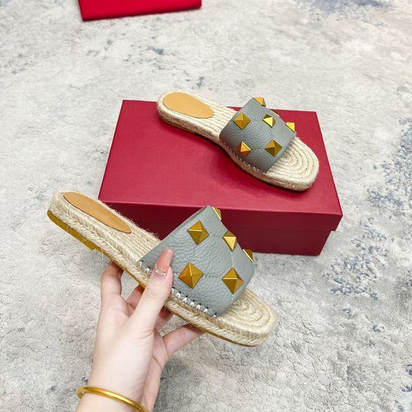 

luxury brand shoe summer sandals designer slippers slides floral brocade genuine leather flip flops man women shoes sandal effortlessly casu, Black