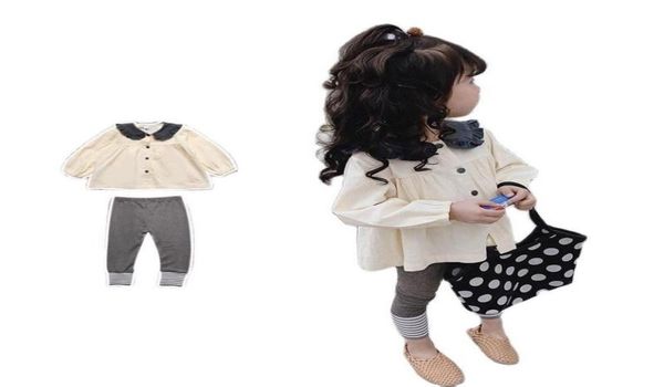 

clothing sets vidmid 2021 girls kids baby exotic spring and autumn twopiece girls039 set p52678812870, White