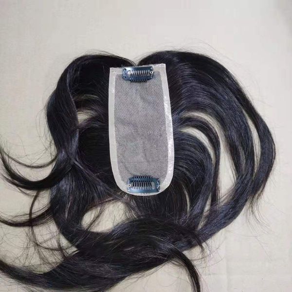 

silk hair pieces for women hair parting with natural black color