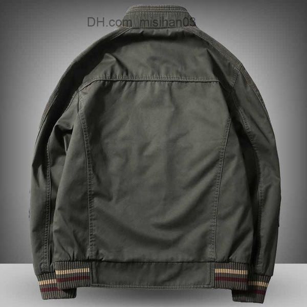

men's jackets jacket mens 96% cotton spring autumn loose large size jacket middle aged mens casual wear winter clothes 220809 z230724, Black;brown