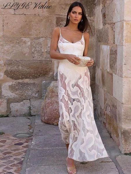 

basic casual dresses lace see through women's dress summer elegant backless hip package print female midi dresses fashion slip vacation, Black;gray
