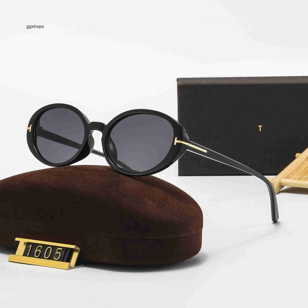 

cat eye sunglasses for men and women cat eye glasses for street pgraphy sun protection sunglasses fashionable tom-fords 1605, Black