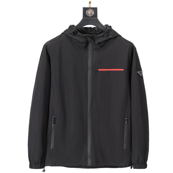 

23ss designer mens jacket spring and autumn windrunner tee fashion hooded sports windbreaker casual zipper jackets clothing, Black;brown
