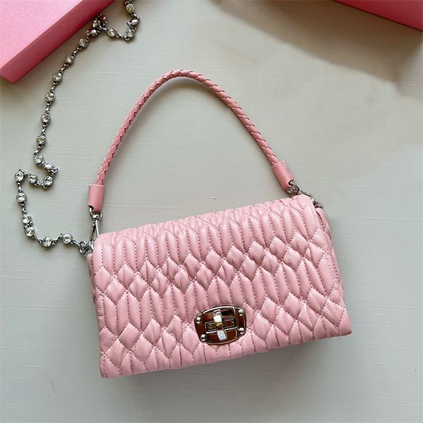 

designer matelasse one shoulder crossbody bag premium bags chain purse handbag fashion new trend