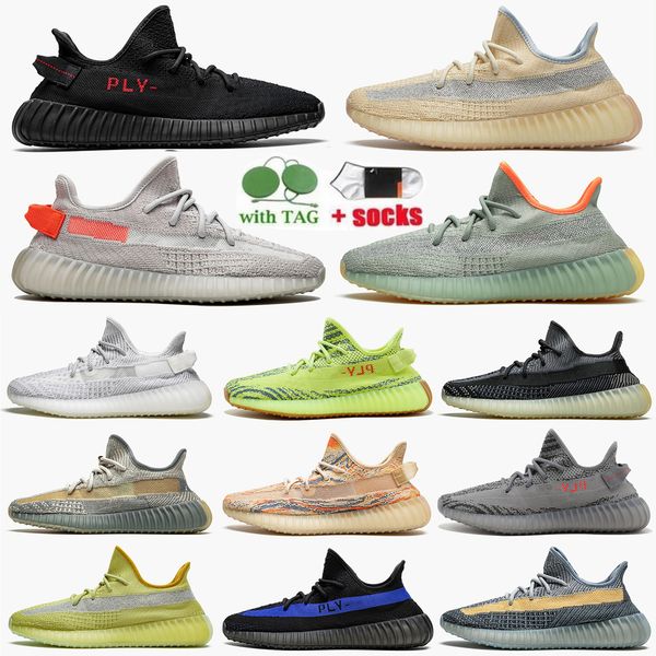 

running shoes for mens womens designer sneakers granite bone onyx slate salt bred zebra oreo carbon beluga trainers to us 13 footwear to siz