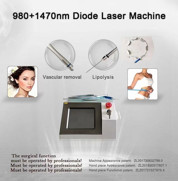 

beauty items slimming machine 360 cryo handle lipolysis machine 980nm 1470nm fiber lipolysis machine