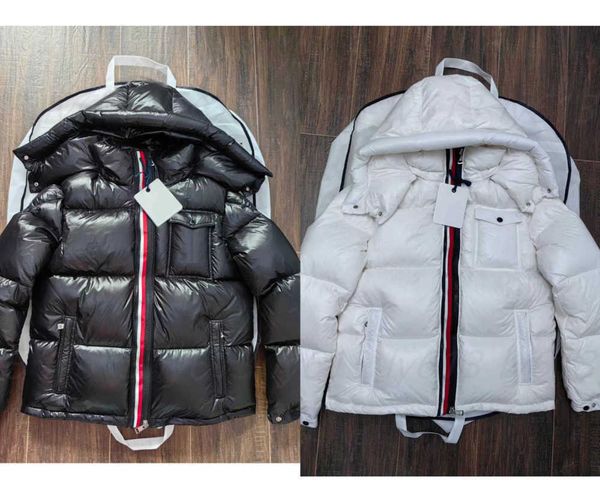 

monclair designer jacket mens downs puffer jacket montbeliard short men down jackets fashion classic warm jackets winter outdoor sport down, Black