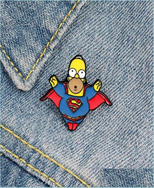 

pins brooches drip alloy lovely cartoon collar brooch enamel pins metal broches for men women badge pines metalicos brosche access7353179, Gray