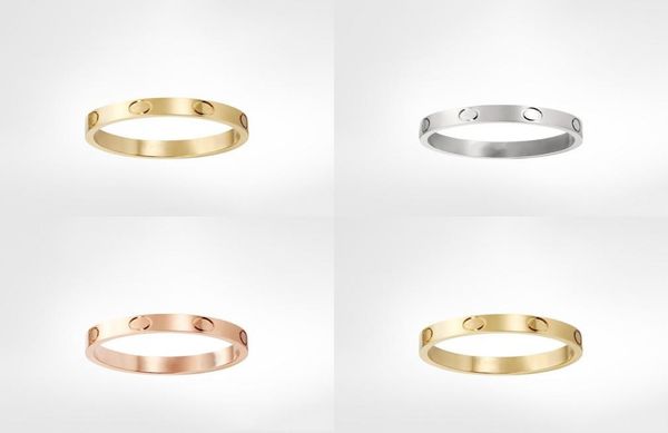 

love screwdriver ring designer band rings man woman rings classic c design jewelry men promise women wedding lover gifts3540239, Silver