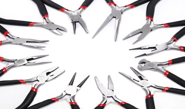 

pliers ferronickel carbonhardened steel round nose end cutting jewelry tools diy equipment pliers fit handcraft beadwork repair4367536