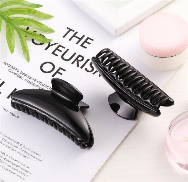 

12pcs hair clips holding hair claw styling tools clamps care hairpins pro salon fix hair hairdressing tool black color1937282, Golden;silver
