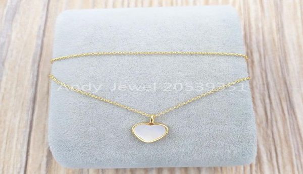 

gold and motherofparel xxs heart necklace authentic 925 sterling silver pendants fits european bear jewelry style gift andy jewe9180437