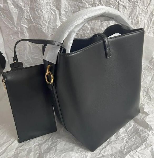 

designer le 37 bag bucket bag shiny tote handbag soft leather shoulder bag women crossbody bags handbags with wallet lady clutch the tote ba