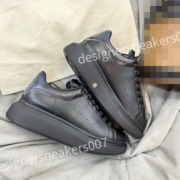 

new fashion brand man women casual shoes the four seasons genuine leather trainer trendy youth sneakers size 35-46 model xsd230411, Black